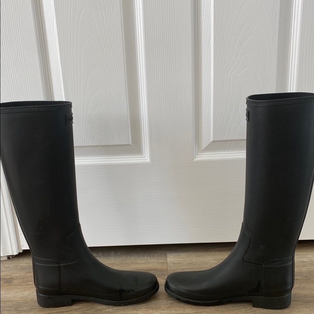 Hunter Black Waterproof Footwear - Picture 7 of 13